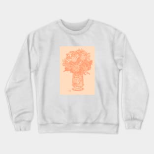 Bouquet in pink Crewneck Sweatshirt